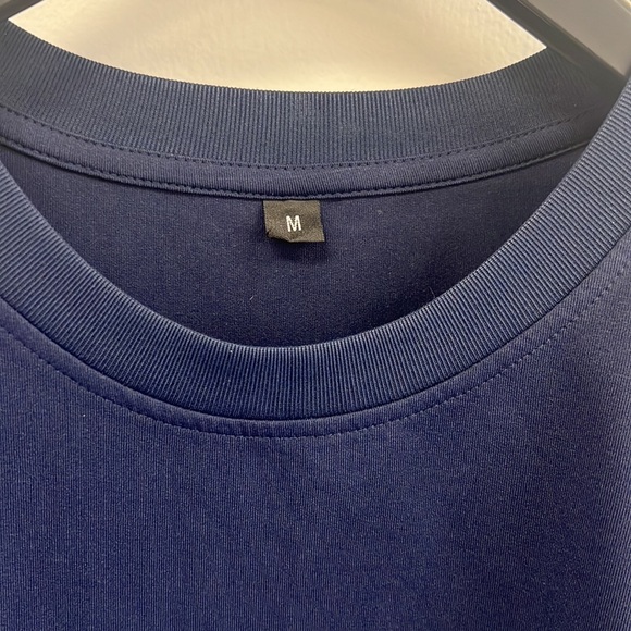 NWT - SHEIN Men's Letter Graphic T-Shirt, Navy - Size Medium - Picture 6 of 12